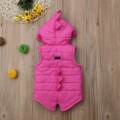 Infant/Baby Dinosaur Hooded Vest -Zipper Jacket Age 0-7Y -Baby Products Store 2019 brand new infant kids baby girl boy dinosaur vest down hooded zipper jacket waistcoat coat winter thick warm outwear 0 5t proactive baby 36622747435250