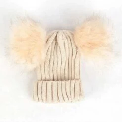 Pudcoco™ Baby Winter Warm Hat, Baby Newborn Knit Hat Infant Toddler Kid Crochet Hat Beanie Cap -Baby Products Store 2020 baby stuff accessories toddler kids girl boy baby infant winter warm crochet knit hat fur balls beanie cap beige 2 proactive baby 36636980216050
