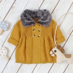 Proactive Baby/Infant Cute Baby Knitting Cardigan Sweater I Baby Winter Outfit Coat Age 0-24 Months -Baby Products Store 2021 new cute baby girls knitting sweaters children 39 s clothing cardigan baby autumn winter outfit coat costumes kids jacket proactive baby 36674221146354