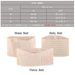 3 In 1 Postpartum Belly Wrap I Recovery Belly Slimming Girdle -Baby Products Store 3 in 1 postpartum support recovery belly waist pelvis belt shapewear slimming girdle proactive baby 37489206132978