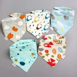 5Pcs Baby Cute Bibs Triangle Scarf - 100% Cotton 9 5Pcs Baby Cute Bibs Triangle Scarf - 100% Cotton -Baby Products Store 5pcs baby cute bibs triangle scarf 100 cotton 3 baby clothing proactive baby 40189162160370