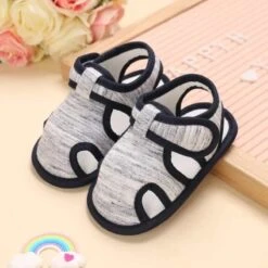 LittleKid Summer 0-18 Newborn Baby Fashion Summer Soft Crib Shoe -Baby Products Store BabyFashion Summer Soft CribShoe1 pv