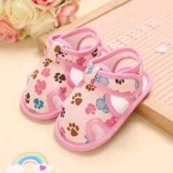 LittleKid Summer 0-18 Newborn Baby Fashion Summer Soft Crib Shoe -Baby Products Store BabyFashion Summer Soft CribShoe2 pv