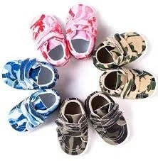 LittleMe Camouflage Print Infant Boys/Girls Canvas Shoes- Soft Sole, Anti-Slip & Strong Shoes