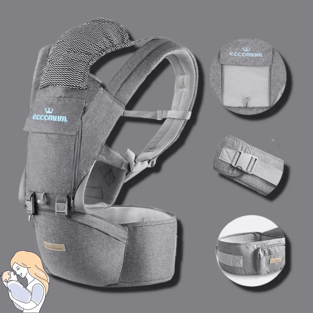 Eccomum™ Ergonomic Baby Carrier 4 Eccomum™ Ergonomic Baby Carrier - Image 4