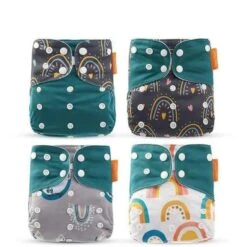 HappyBaby Reusable & Washable Newborn Diaper/Paints -Baby Products Store HappyBaby Reusable2