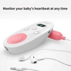 HeartbeatTrack Baby Fetal Doppler -Baby Products Store HeartbeatTrack Baby Fetal 3Doppler