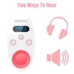 HeartbeatTrack Baby Fetal Doppler -Baby Products Store HeartbeatTrack Baby Fetal 7Doppler