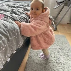 Infant/Babies Winter Warm Hooded Cute Rabbit Ears Plush Baby Jacket -Baby Products Store HoodedCute Rabbit Ears Plush BabyJacket7