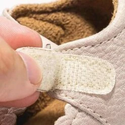 KIDSUN Newborn Baby Shoes With PU Leather Boy Girl Shoes - Toddler Rubber Sole Anti-slip First Walkers Infant -Baby Products Store KIDSUN NewbornBabyShoes With PU Leather3