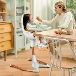 Hot-Mom™ Baby High Chair With Adjustable Seat Height -Baby Products Store a2fbc374 a034 40b6 b479 61554658cfff