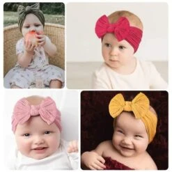 Baby Knit Headband For Girls Age 0-36 Months -Baby Products Store baby knit headband for girls age 0 36 months baby headband proactive baby 40391287800050