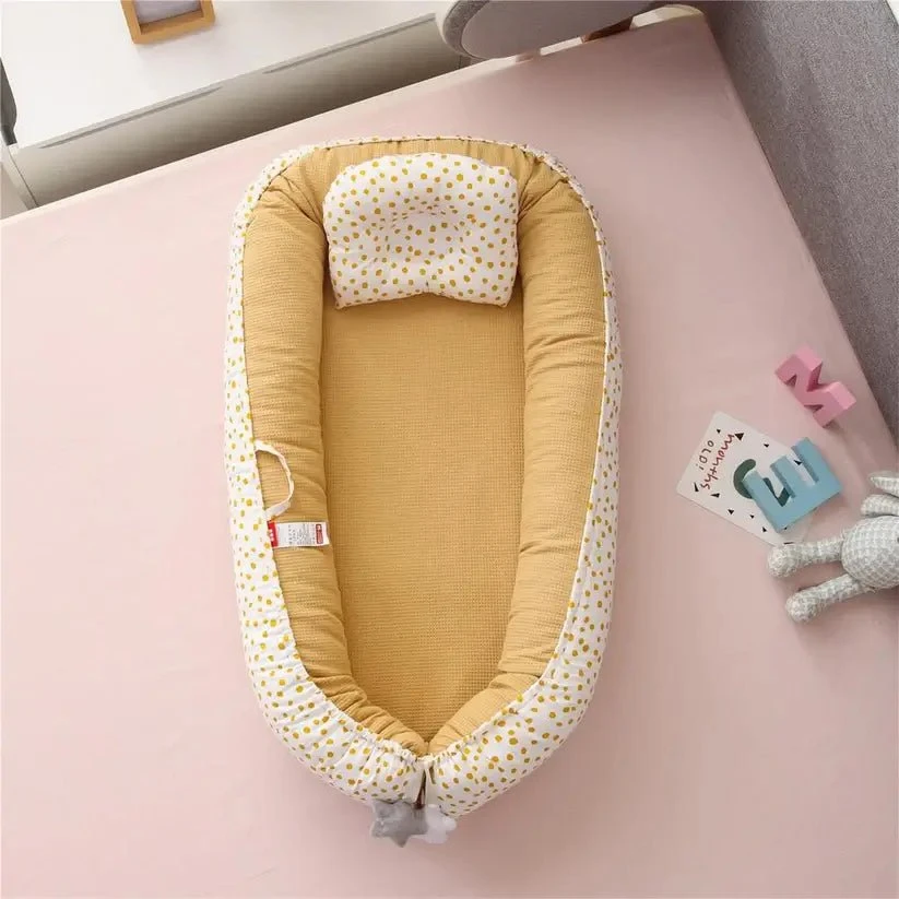 BabyLove™ Baby Nest Bed For Babies With Pillow - Newborn/Infant Nest Bed 6 BabyLove™ Baby Nest Bed For Babies With Pillow - Newborn/Infant Nest Bed - Image 6