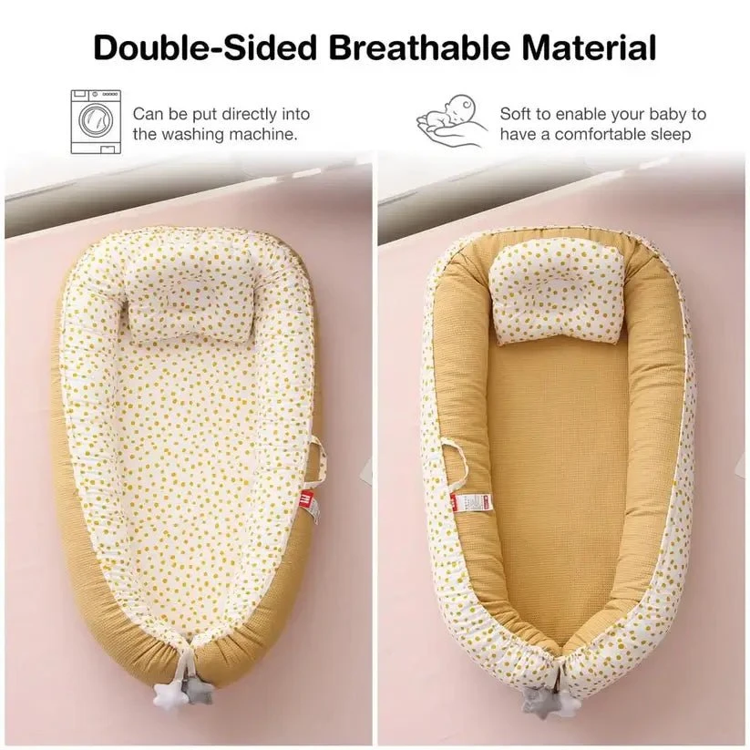 BabyLove™ Baby Nest Bed For Babies With Pillow - Newborn/Infant Nest Bed 9 BabyLove™ Baby Nest Bed For Babies With Pillow - Newborn/Infant Nest Bed - Image 9