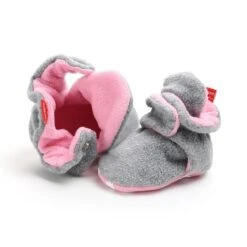 Baby Shoes For Boy/Girl With Cute Star Prints. -Baby Products Store baby shoes for boy girl with cute with elegant design i first walkers booties comfortable soft anti slip warm infant shoes proactive baby 38575099248882