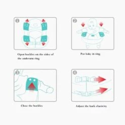 MamboBaby™ Waist Float With Safety Strap Best Baby Swim Trainer -Baby Products Store baby shoulder float with strap baby float for swimming pool proactive baby best baby float for pool without canopy i infant toddler swim trainer 30914148892825