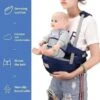 Baby Carrier With Hip Seat And Shoulder Strap For Age 0-36 Months