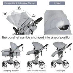 BabyJoy 2 In 1 Convertible Baby Stroller -Baby Products Store babyjoy 2 in 1 baby stroller proactive baby 36896473383154