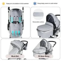 BabyJoy 2 In 1 Convertible Baby Stroller -Baby Products Store babyjoy 2 in 1 convertible baby stroller proactive baby 37143451435250