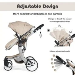 BabyJoy 2 In 1 Convertible Baby Stroller -Baby Products Store babyjoy 2 in 1 convertible baby stroller proactive baby 37143451795698