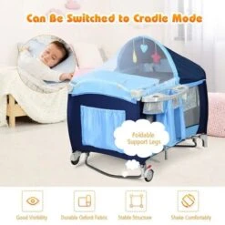 Babyjoy™ Baby Crib With Diaper Changer With Playard -Baby Products Store babyjoy baby crib with diaper changer with playard proactive baby 37028797645042