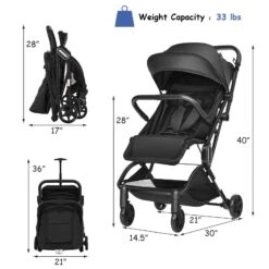 Baby-Joy Fly&Go™ Light-weight Baby Stroller I Perfect Travel Baby Pram Or Stroller 17 Baby-Joy Fly&Go™ Light-weight Baby Stroller I Perfect Travel Baby Pram Or Stroller -Baby Products Store babyjoy lightweight baby stroller foldable travel stroller for airplane black bc10002bk proactive baby 36794250625266