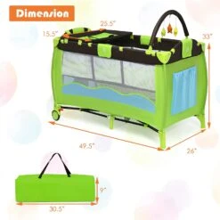 Babyjoy™ Portable Baby Crib/ Bassinet With Playard 35 Babyjoy™ Portable Baby Crib/ Bassinet With Playard -Baby Products Store babyjoy portable baby crib bassinet with playard baby toddler proactive baby 37126668878066