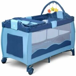 Babyjoy™ Portable Baby Crib/ Bassinet With Playard 32 Babyjoy™ Portable Baby Crib/ Bassinet With Playard -Baby Products Store babyjoy portable baby crib bassinet with playard proactive baby 37028576526578