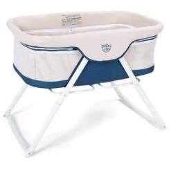Baby Joy Rocking Bassinet - Lightweight Travel Bassinet For Baby -Baby Products Store babyjoy rocking bassinet 2 in 1 lightweight travel cradle blue cribs toddler beds proactive baby baby joy rocking bassinet crib i 2 in 1 lightweight travel baby cradle 38095747743986