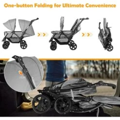 Baby Twin Baby Stroller For Two Babies -Baby Products Store babyjoy twin baby stroller for two babies baby strollers proactive baby double baby strollers with car seat for two babies proactive baby 41170796085490