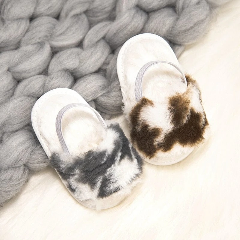 Baywell Adorable Baby Faux Fur Slides Sandals 19 Baywell Adorable Baby Faux Fur Slides Sandals - Image 19
