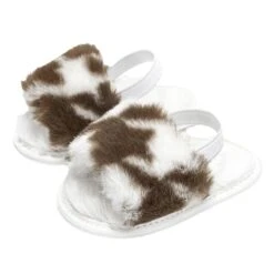 Baywell Adorable Baby Faux Fur Slides Sandals 22 Baywell Adorable Baby Faux Fur Slides Sandals -Baby Products Store baywell adorable baby faux fur slides sandals brown 0 6 months baby footwear proactive baby 40081983602930