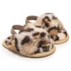 Baywell Adorable Baby Faux Fur Slides Sandals