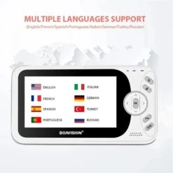 BOAVISION Baby Monitor With Camera 4.3" High Resolution Display -Baby Products Store boavision baby monitor with camera 4 3 high resolution display proactive baby 37710818181362