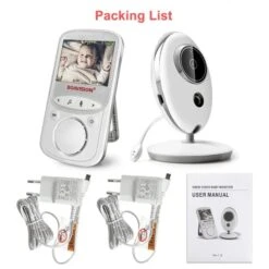 BOAVISION Baby Monitor Camera With Built-In Lullabies -Baby Products Store boavision baby monitor with camera proactive baby 37710762541298