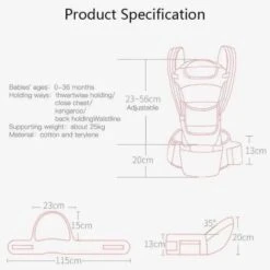 BreathBaby™ Ergonomic Baby Carrier For Infant/Newborn -Baby Products Store breathbaby ergonomic baby carrier baby carrier proactive baby best ergonomic baby carrier i buy baby carrier for newborn infant online 31571039060121