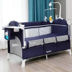 Brotish™ Large Baby Crib -Baby Products Store brotish large baby crib blue proactive baby brotish large baby crib i luxury baby crib i all in one baby crib i baby crib for 0 36 months i multipurpose baby crib 30974373822617