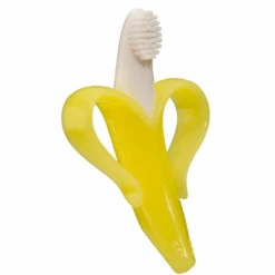 Baby Banana Teether & Toothbrush Toys | Safe & Ergonomic Baby Teether -Baby Products Store bubbatooth teether toothbrush toys baby teether proactive baby baby banana teether i gentle teether for babies i best teether babies 29758301077657