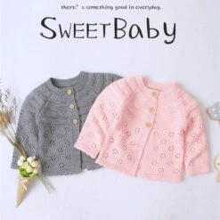 Sweet-Baby Winter Cute Baby Sweater I Knitting Loose Cardigan Kids Sweater I Long Sleeve Warm Sweater -Baby Products Store casual sweater autumn winter cute kids girls solid color twisted knitting loose cardigans kids long sleeve warm sweater proactive baby 36664752767218 min
