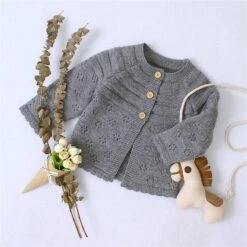 Sweet-Baby Winter Cute Baby Sweater I Knitting Loose Cardigan Kids Sweater I Long Sleeve Warm Sweater -Baby Products Store casual sweater autumn winter cute kids girls solid color twisted knitting loose cardigans kids long sleeve warm sweater proactive baby 36664752898290 1 min
