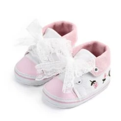 ComfyBaby Cute Baby Girl Shoes With Floral Embroidery -Baby Products Store comfybaby cute baby girl shoes with floral embroidery baby comfy shoes proactive baby 38414435483890