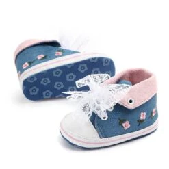 ComfyBaby Cute Baby Girl Shoes With Floral Embroidery -Baby Products Store comfybaby cute baby girl shoes with floral embroidery proactive baby 38028547064050