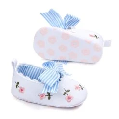 ComfyBaby Cute Baby Girl Shoes With Floral Embroidery -Baby Products Store comfybaby cute baby girl shoes with floral embroidery proactive baby 38028549521650