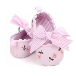 ComfyBaby Cute Baby Girl Shoes With Floral Embroidery -Baby Products Store comfybaby cute baby girl shoes with floral embroidery proactive baby 38028549849330