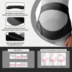 ComfyMom Maternity Belly Band For Pregnant Women -Baby Products Store comfymom maternity belly band for pregnant women proactive baby 37541864341746