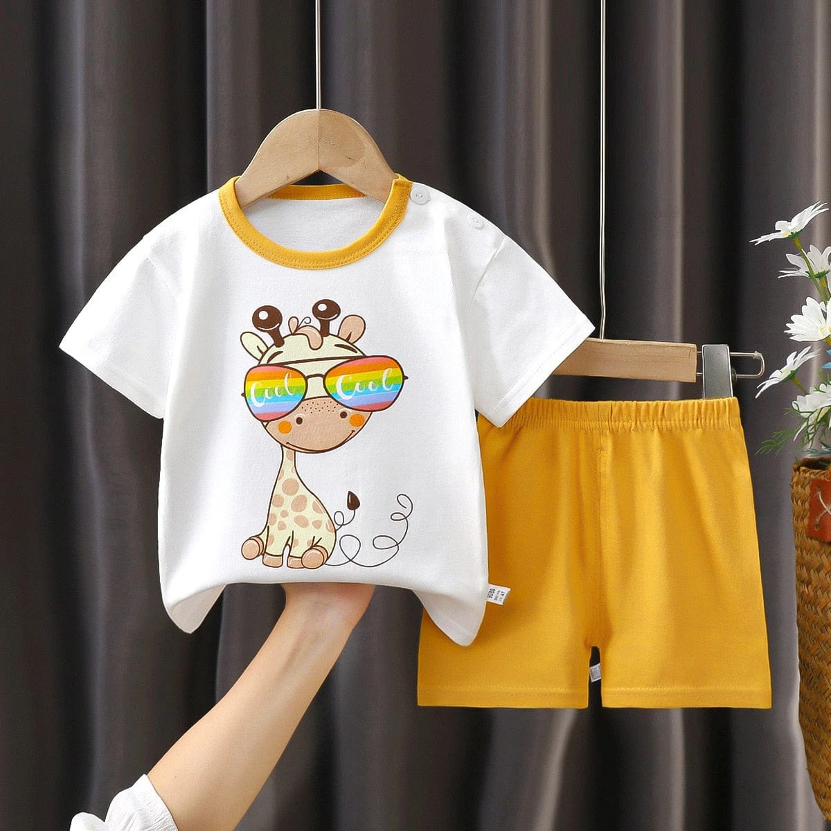 CoolPrint Stylish Summer Baby Boy T-Shirt & Pant Combo 9 CoolPrint Stylish Summer Baby Boy T-Shirt & Pant Combo - Image 9
