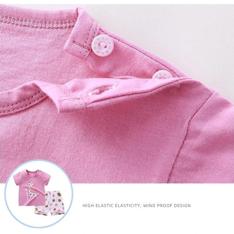 CoolPrint Stylish Summer Baby Boy T-Shirt & Pant Combo 15 CoolPrint Stylish Summer Baby Boy T-Shirt & Pant Combo - Image 15