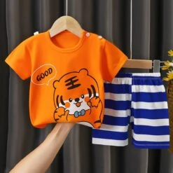 CoolPrint Summer Baby Boy Clothes T-Shirt & Pant For Your Little Baby -Baby Products Store coolprint summer baby boy clothes t shirt pant for your little baby baby clothing proactive baby 40163338748146