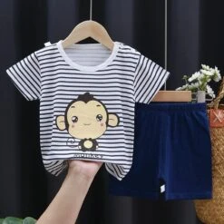 CoolPrint Summer Baby Boy Clothes T-Shirt & Pant For Your Little Baby -Baby Products Store coolprint summer baby boy clothes t shirt pant for your little baby baby clothing proactive baby 40163338813682