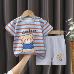 CoolPrint Summer Baby Boy Clothes T-Shirt & Pant For Your Little Baby -Baby Products Store coolprint summer baby boy clothes t shirt pant for your little baby baby clothing proactive baby 40163338879218